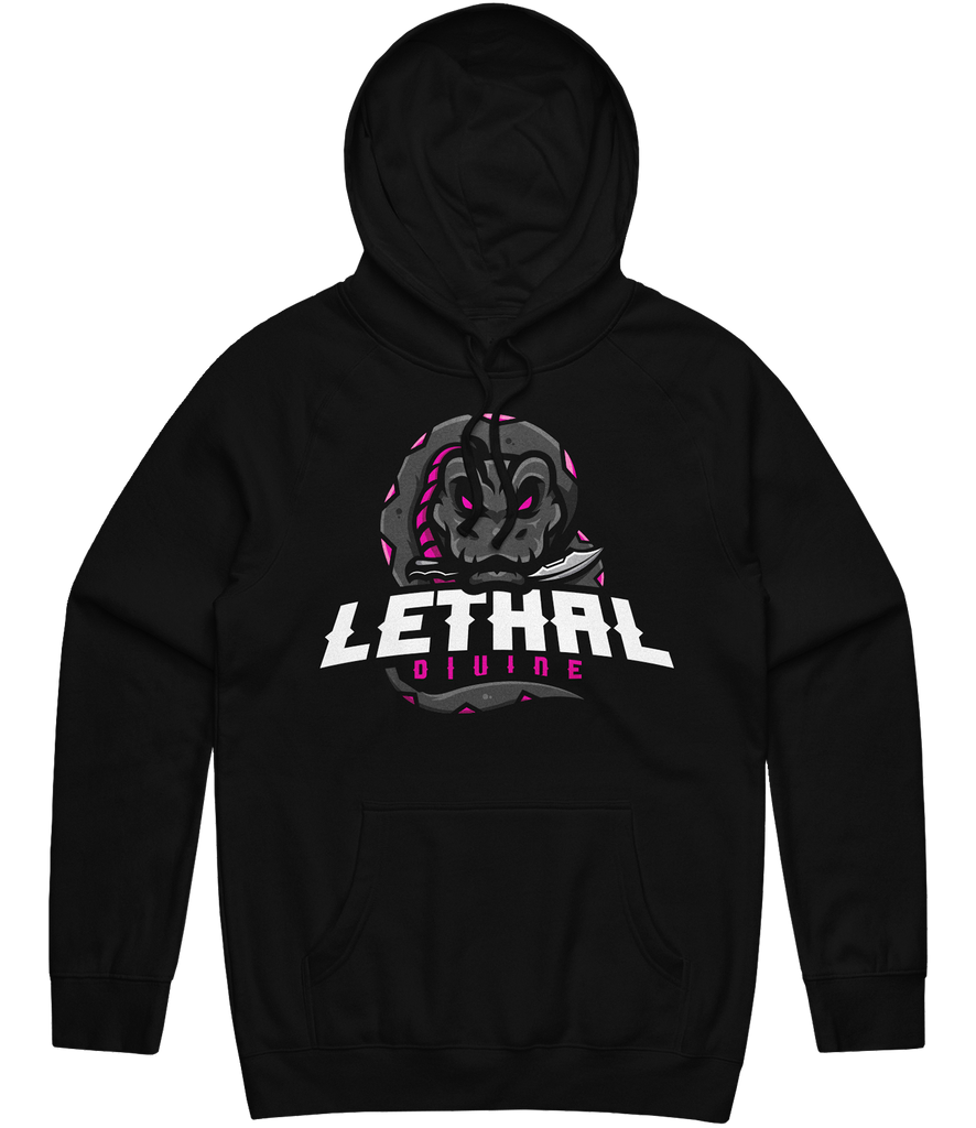 Lethal Divide Logo Hoodie - Black