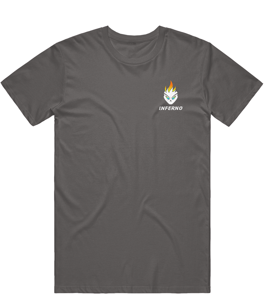 Inferno Icon Tee - Charcoal