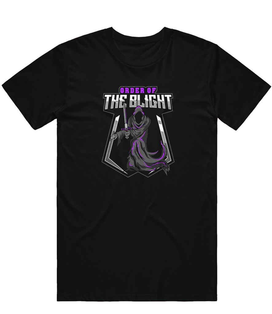 Order Of The Blight Logo Tee - Black
