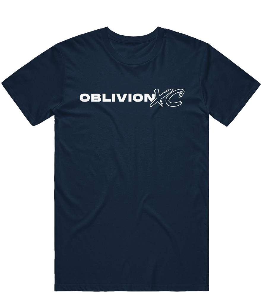 OblivionXC Text Tee - Navy
