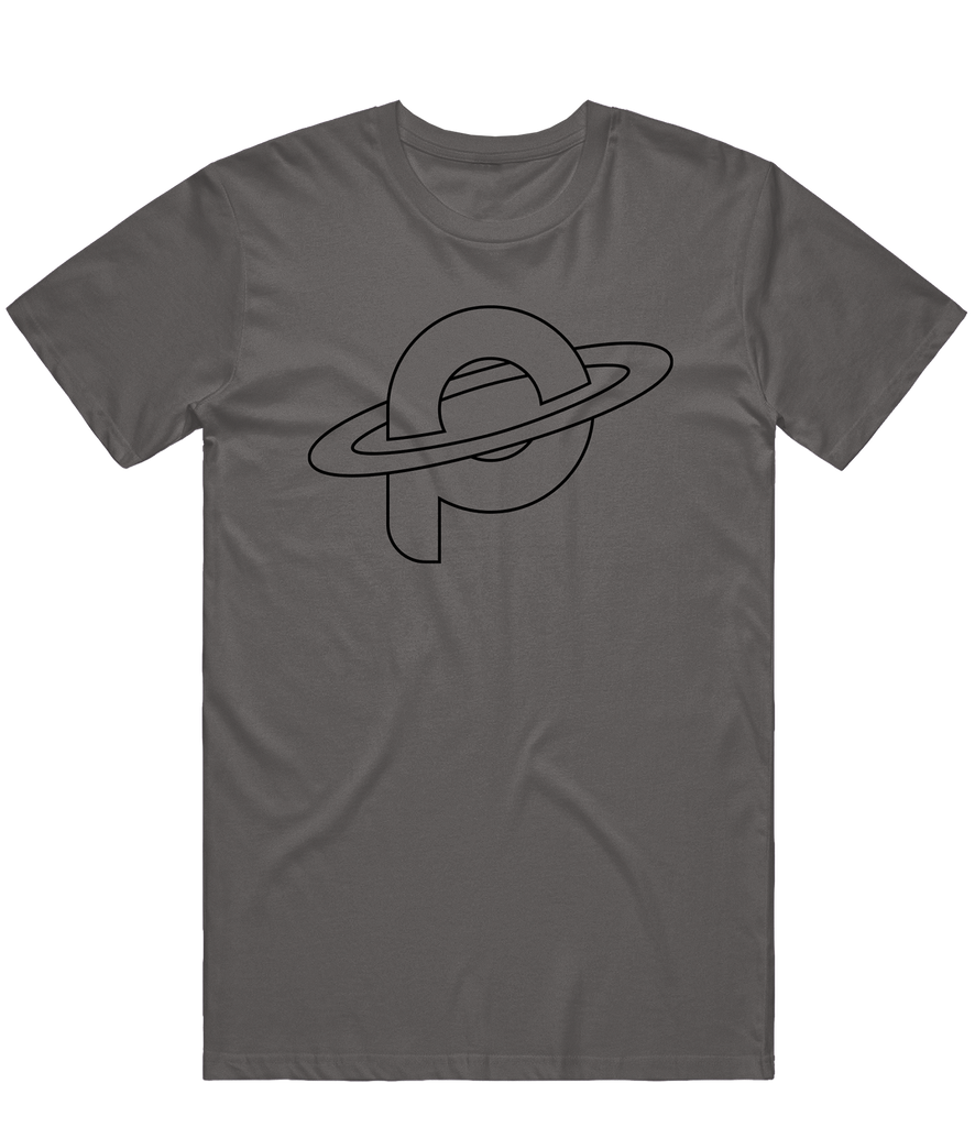 Polaria Outline Tee - Charcoal