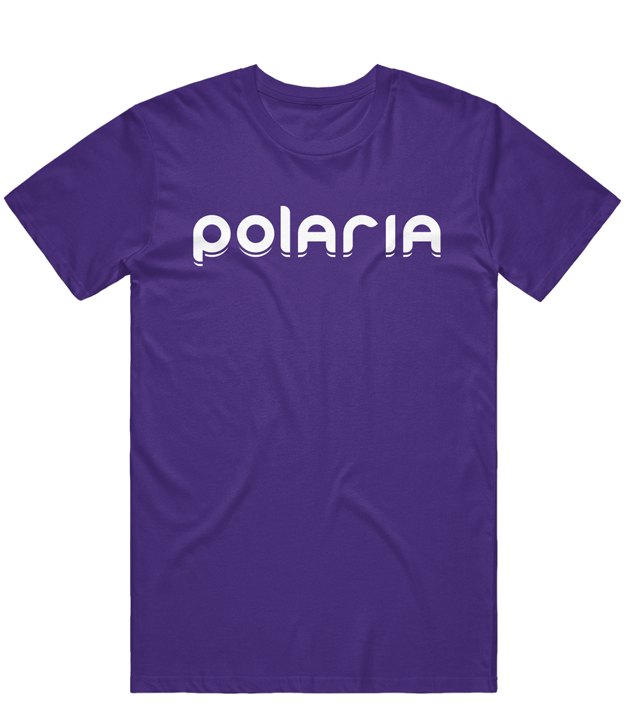 Polaria Text Tee - Purple