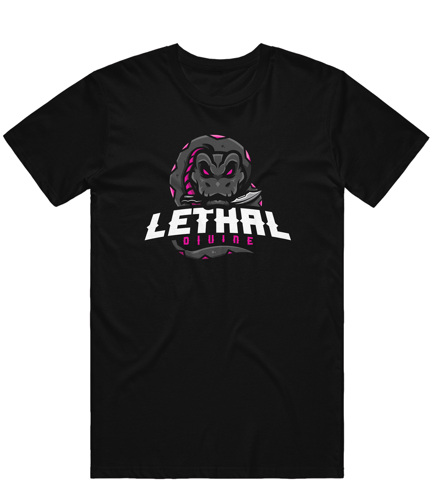 Lethal Divide Logo Tee - Black