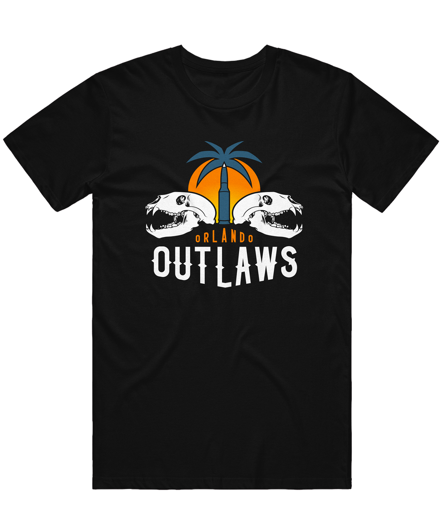 Orlando Outlaws Logo Tee - Black