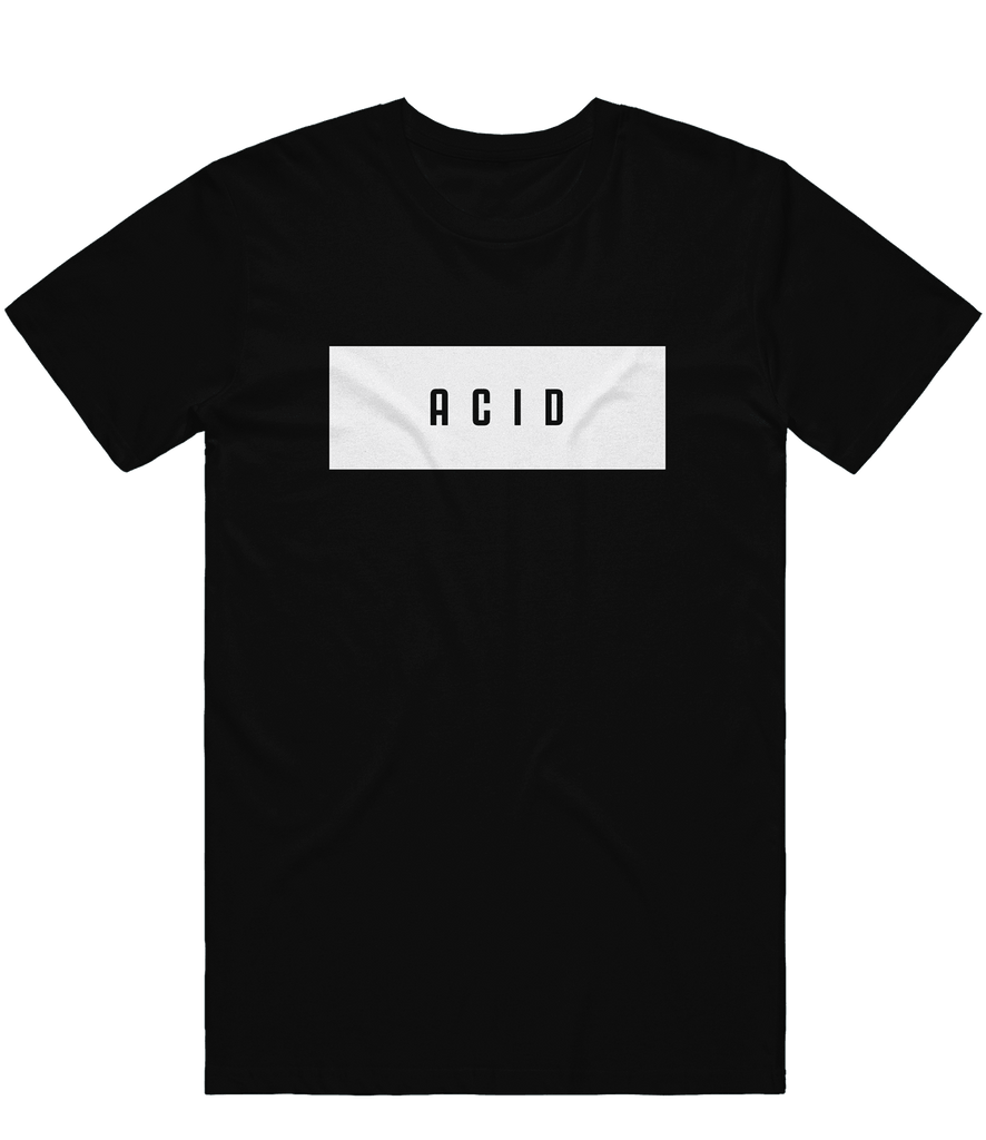 ACID Box Tee - Black - ARMA - T-Shirt
