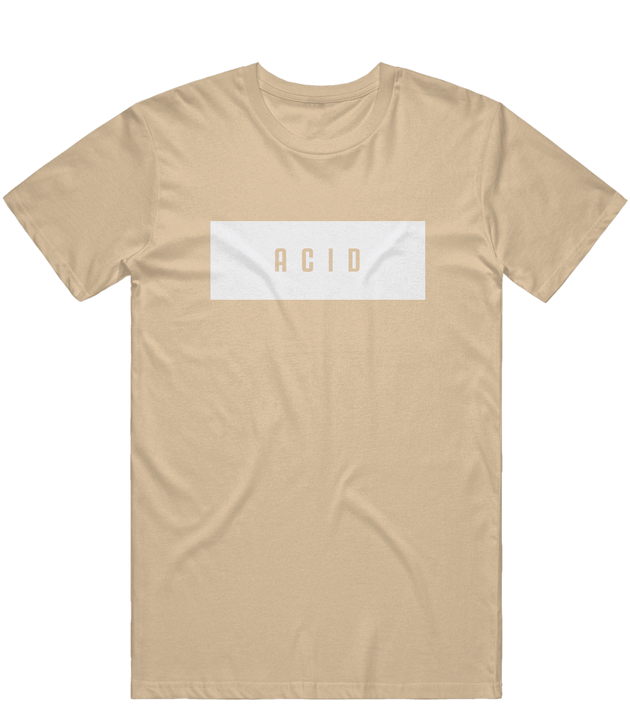 ACID Box Tee - Sand - ARMA - T-Shirt
