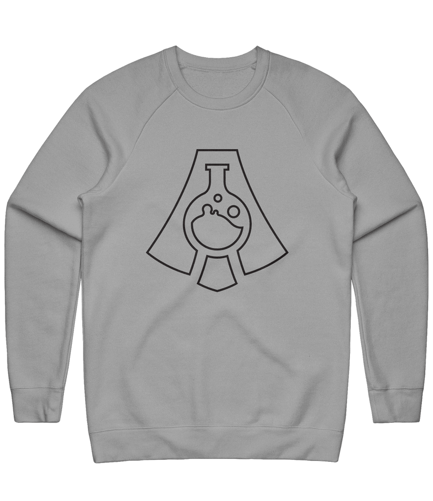 ACID Outline Crewneck - Grey - ARMA - Sweater