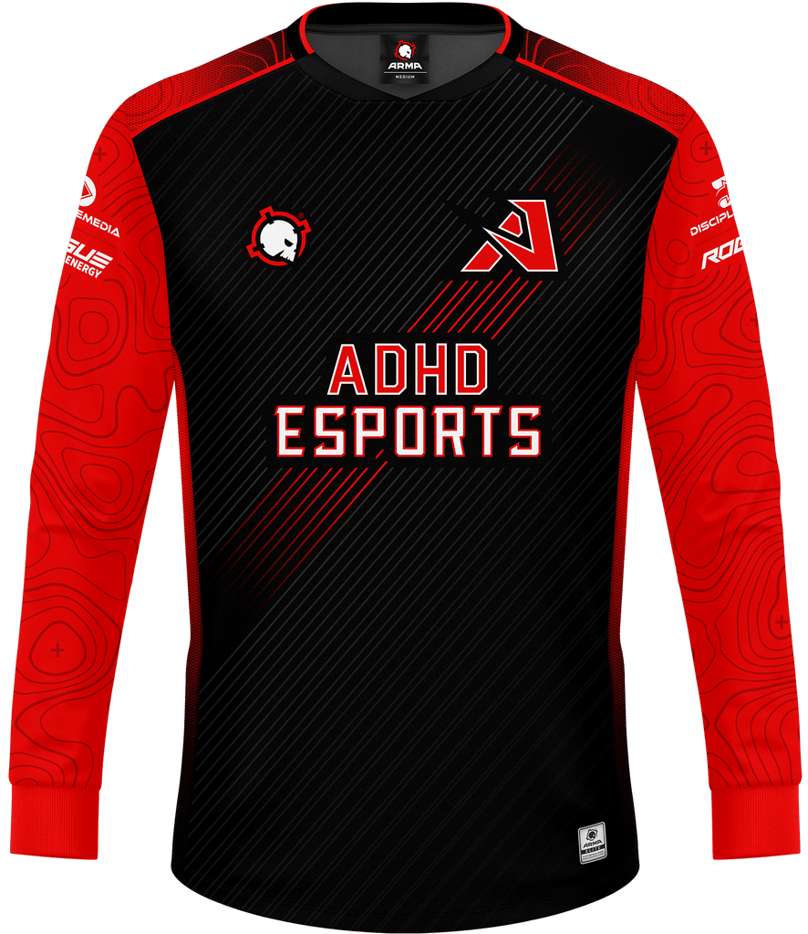 ADHD ELITE Long Sleeve Jersey - Black - ARMA