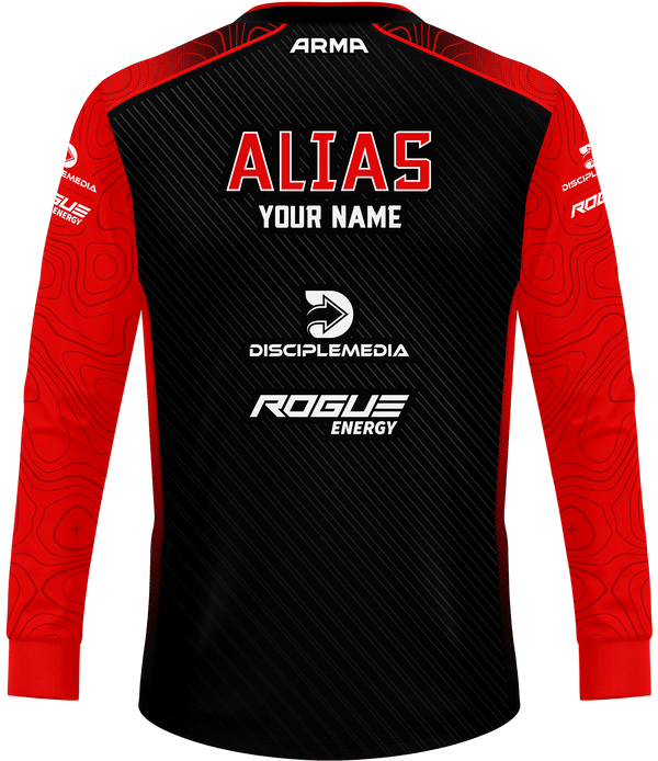 ADHD ELITE Long Sleeve Jersey - Black - ARMA