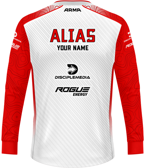 ADHD ELITE Long Sleeve Jersey - White - ARMA