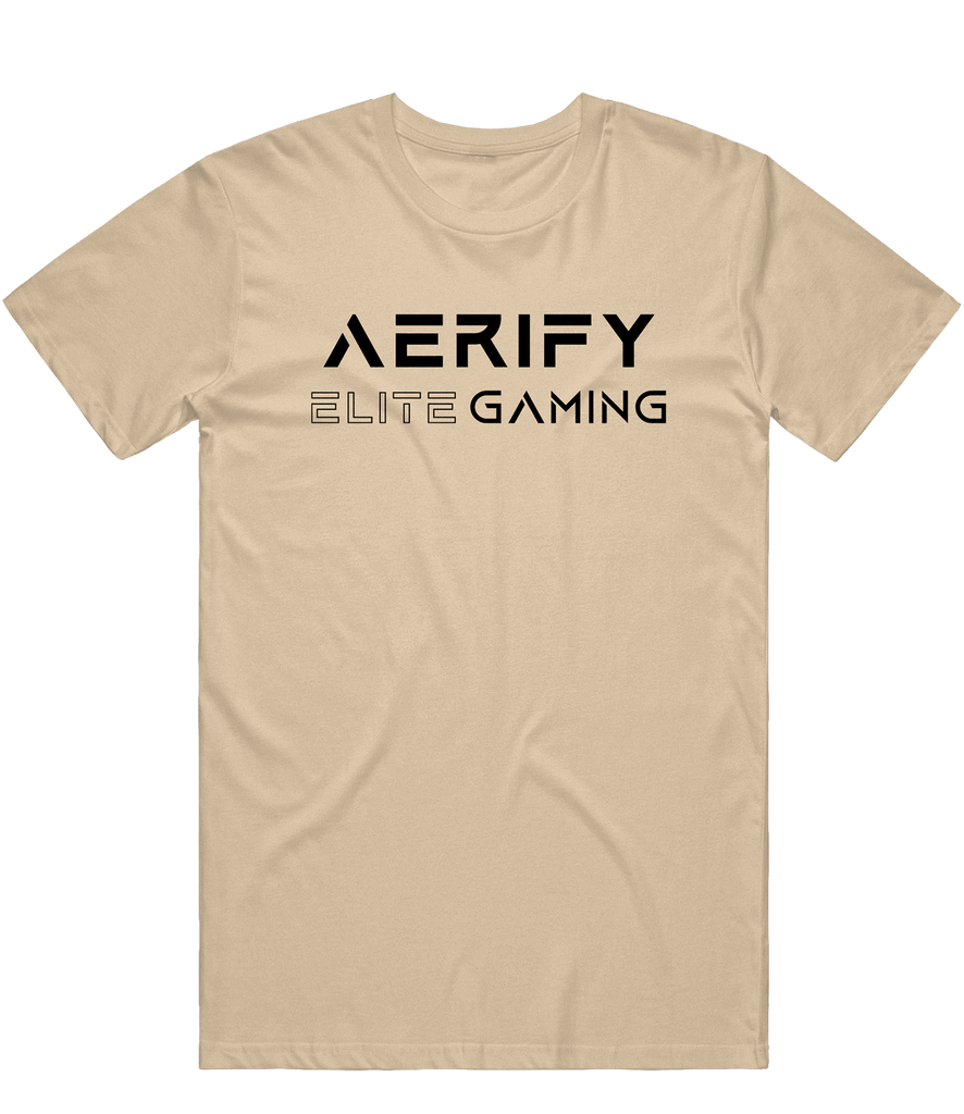 Aerify Text Tee - Sand - ARMA