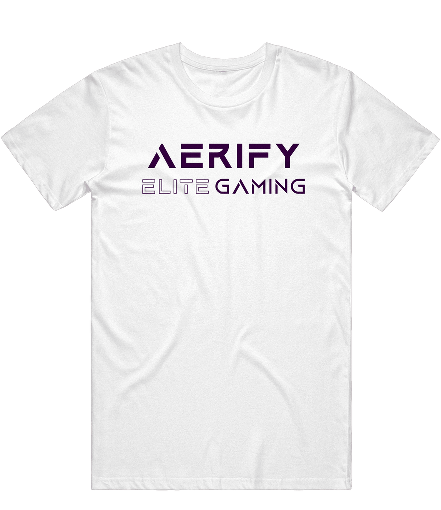 Aerify Text Tee - White - ARMA