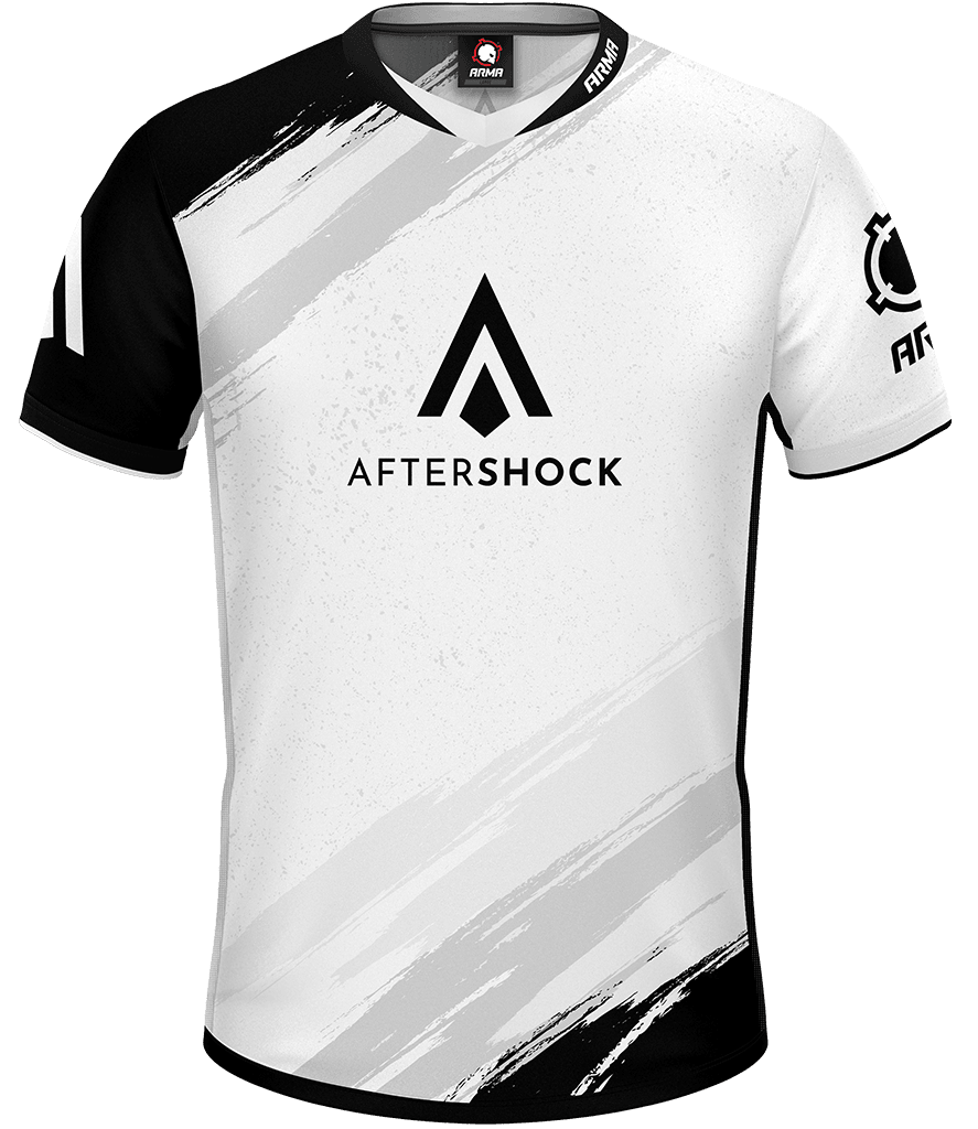 Aftershock ELITE Jersey - White - ARMA - Esports Jersey