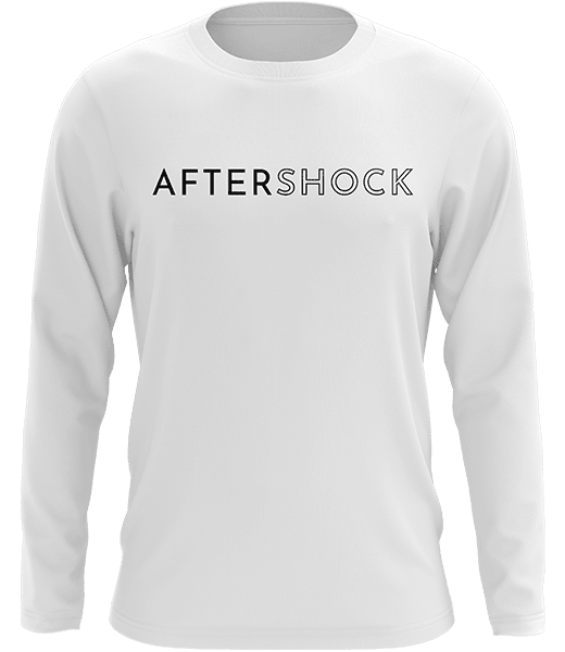 Aftershock Text Crewneck - White - ARMA - Sweater