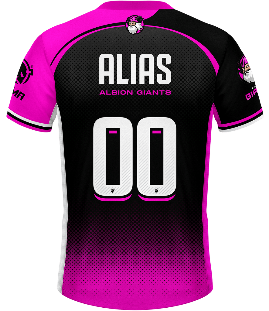 Pink online giants jersey