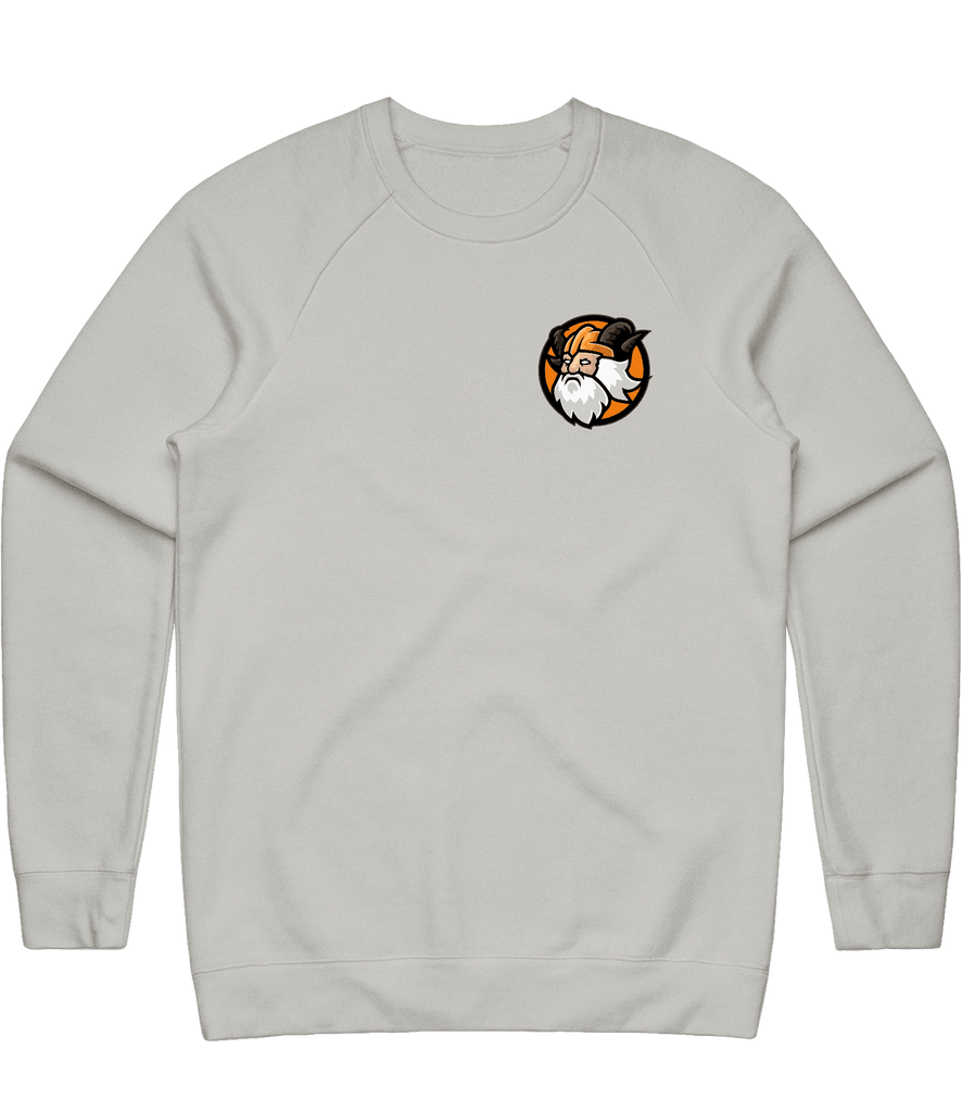 Albion Giants Icon Crewneck - Light Grey - ARMA