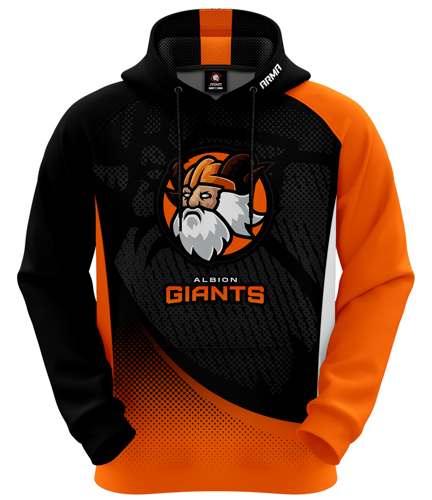Albion Giants Pro Hoodie - Orange - ARMA - Pro Jacket