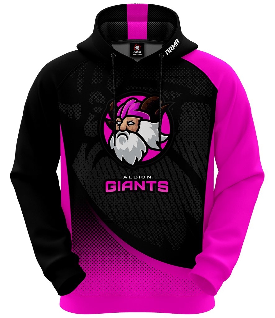 Albion Giants Pro Hoodie - Pink - ARMA - Pro Jacket
