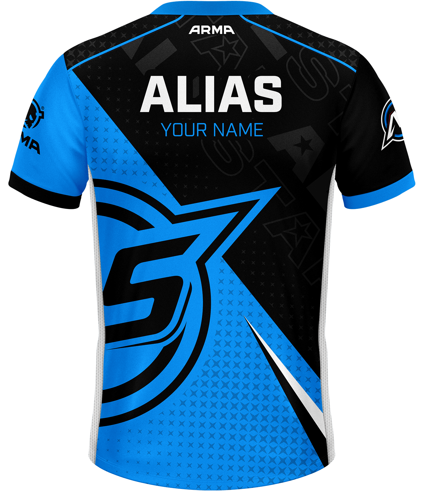 All Stars ELITE Jersey Black Custom Esports Jersey by ARMA