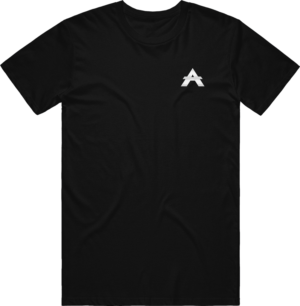 Aloof Icon Tee - Black - ARMA - T-Shirt