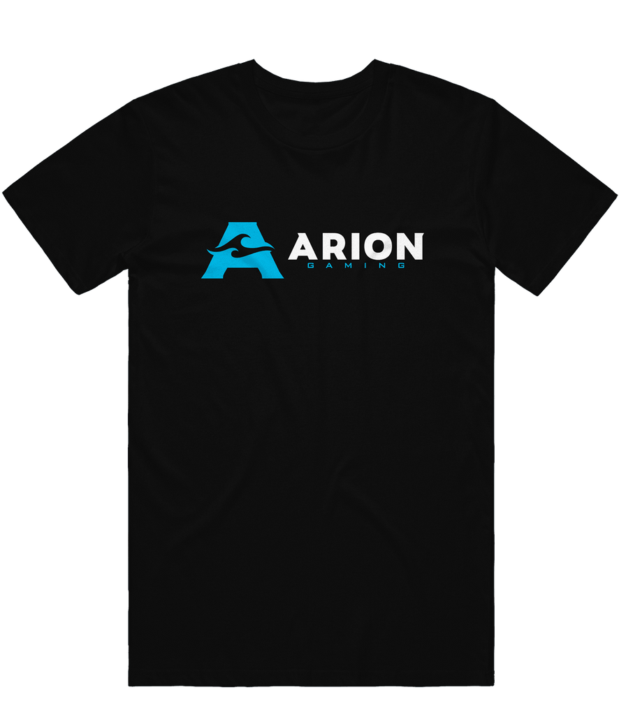 Arion Logo Tee - Black - ARMA - T-Shirt