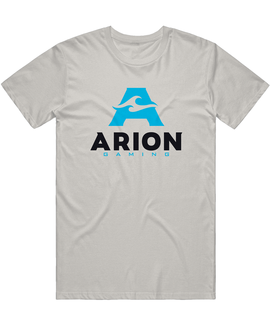 Arion Stacked Tee - Light Grey - ARMA - T-Shirt