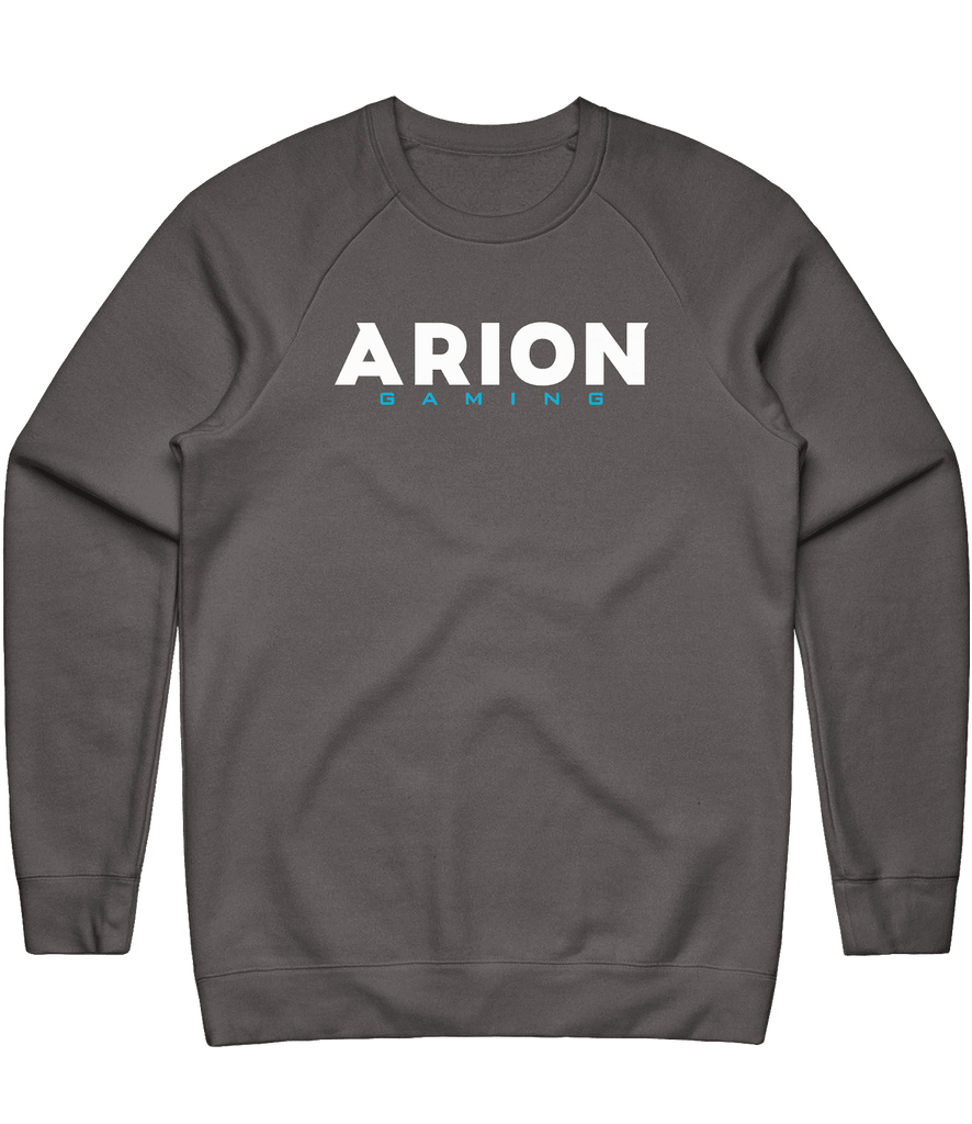 Arion Text Crewneck - Charcoal - ARMA