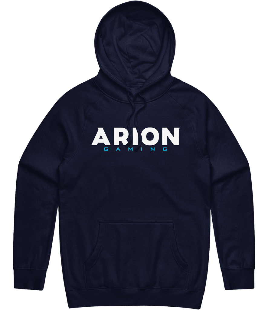 Arion Text Hoodie - Navy - ARMA