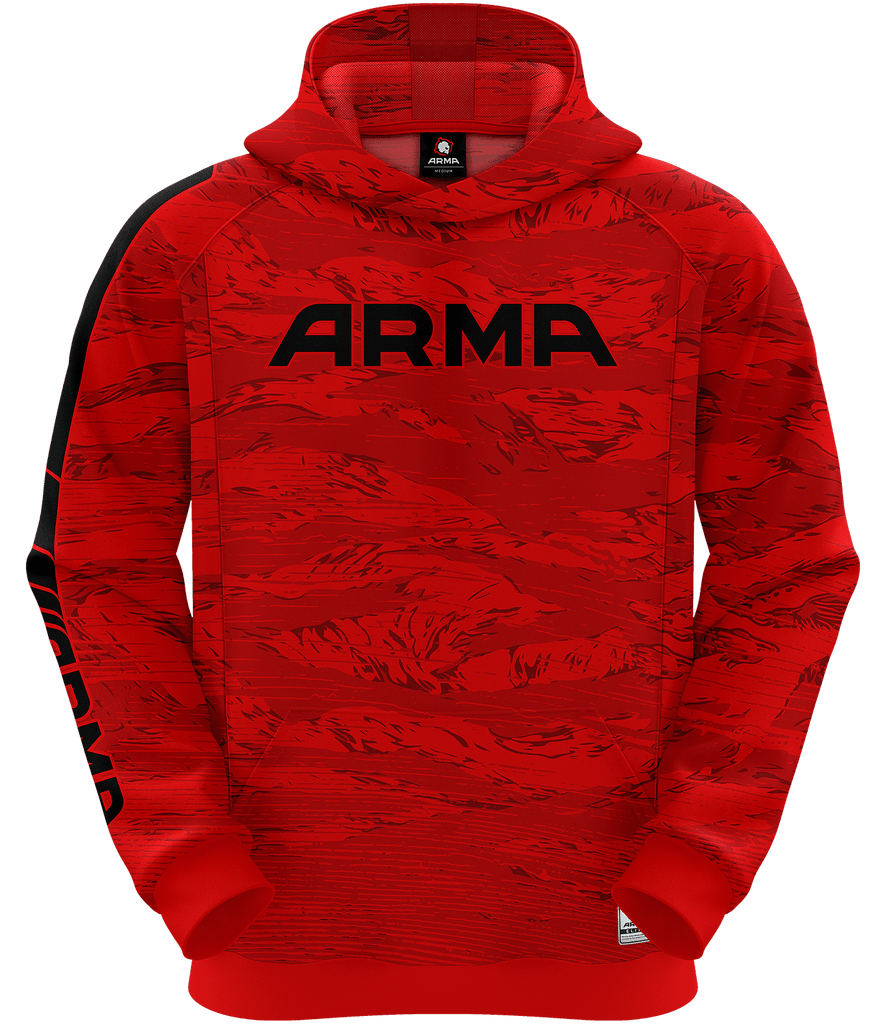 ARMA ELITE Hoodie - Red Camo - ARMA