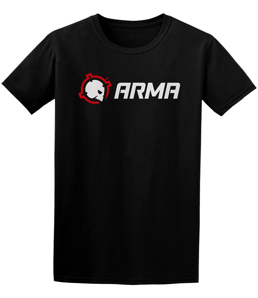 ARMA LOGO PREMIUM SHIRT - Black - ARMA