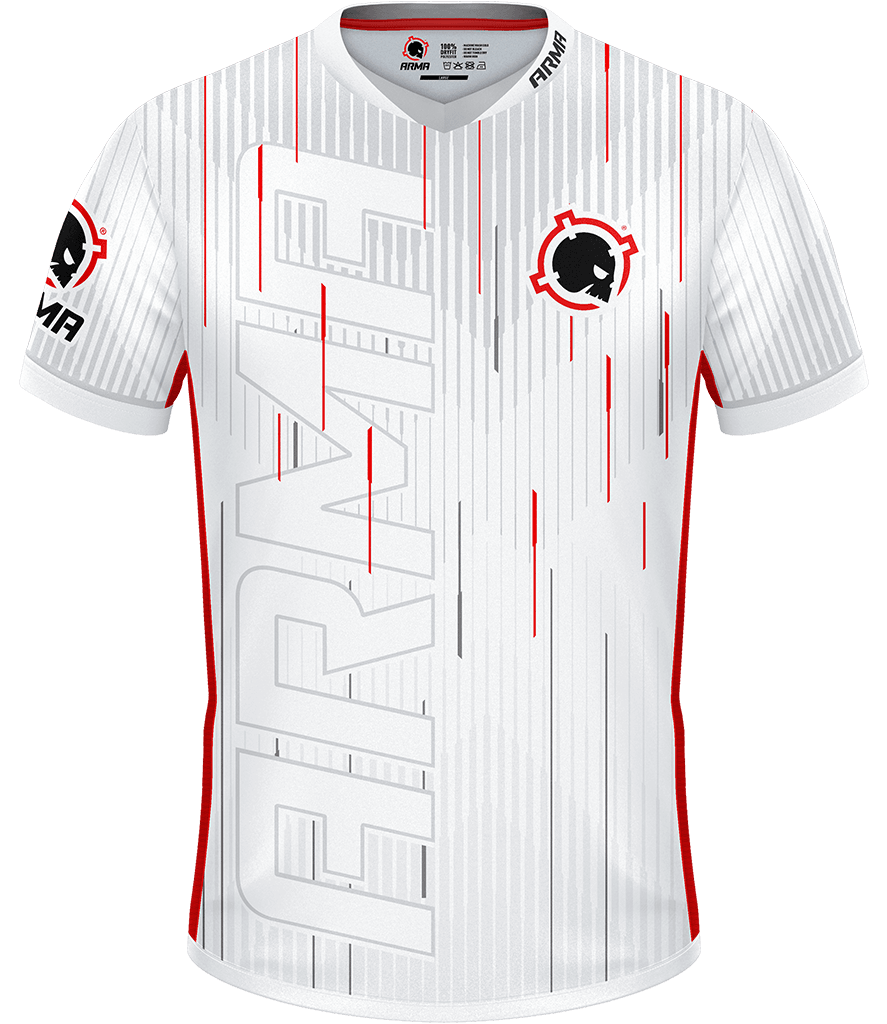 ARMA TEAM ELITE JERSEY - WHITE / RED - ARMA