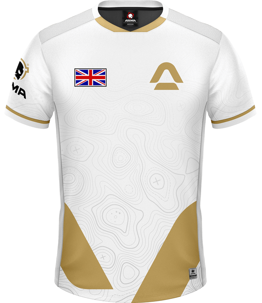 Assent ELITE Jersey - White - ARMA - Esports Jersey