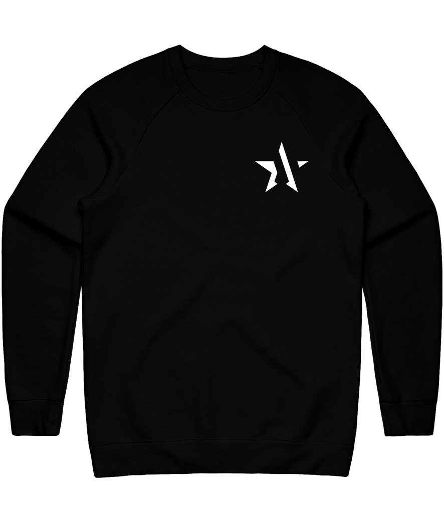 Aster Icon Crewneck - Black - ARMA - Sweater