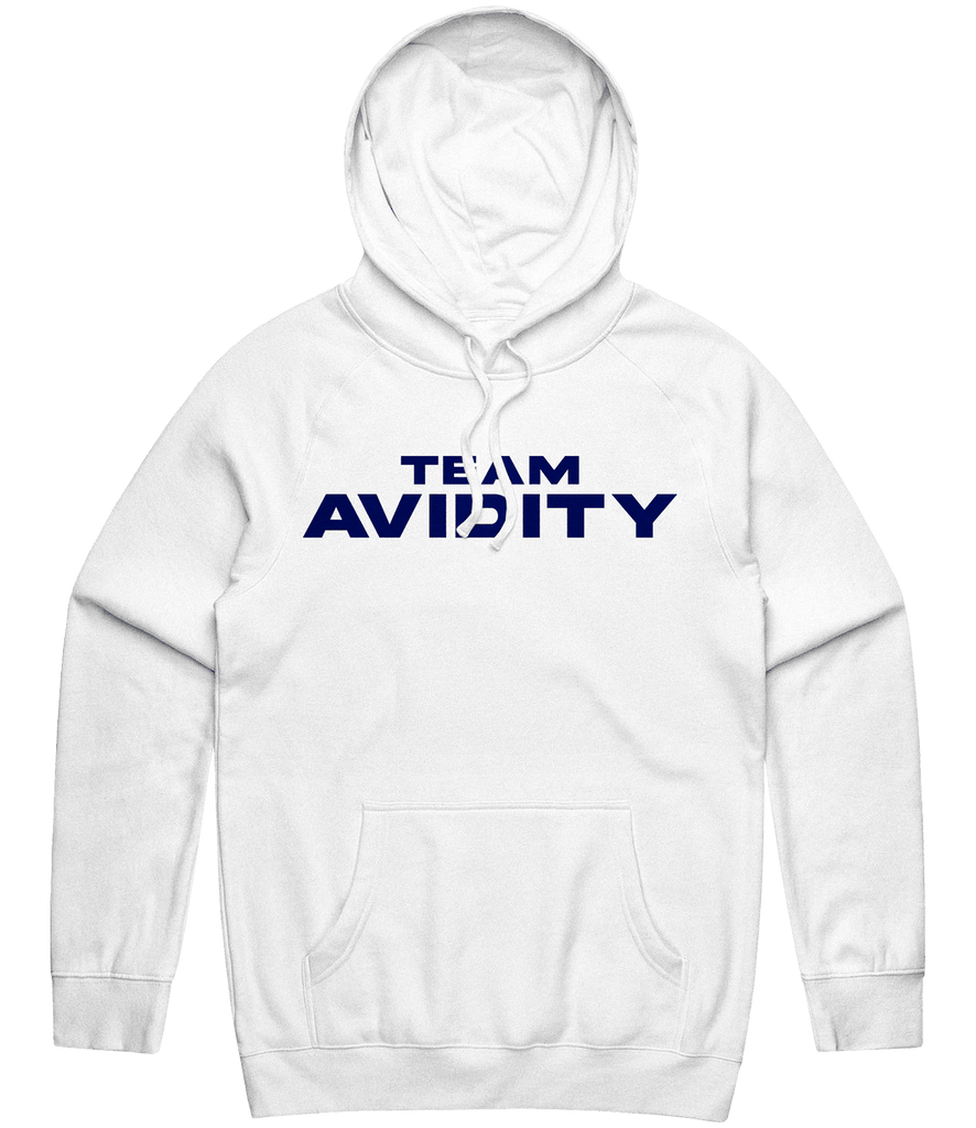Avidity Text Hoodie - White - ARMA
