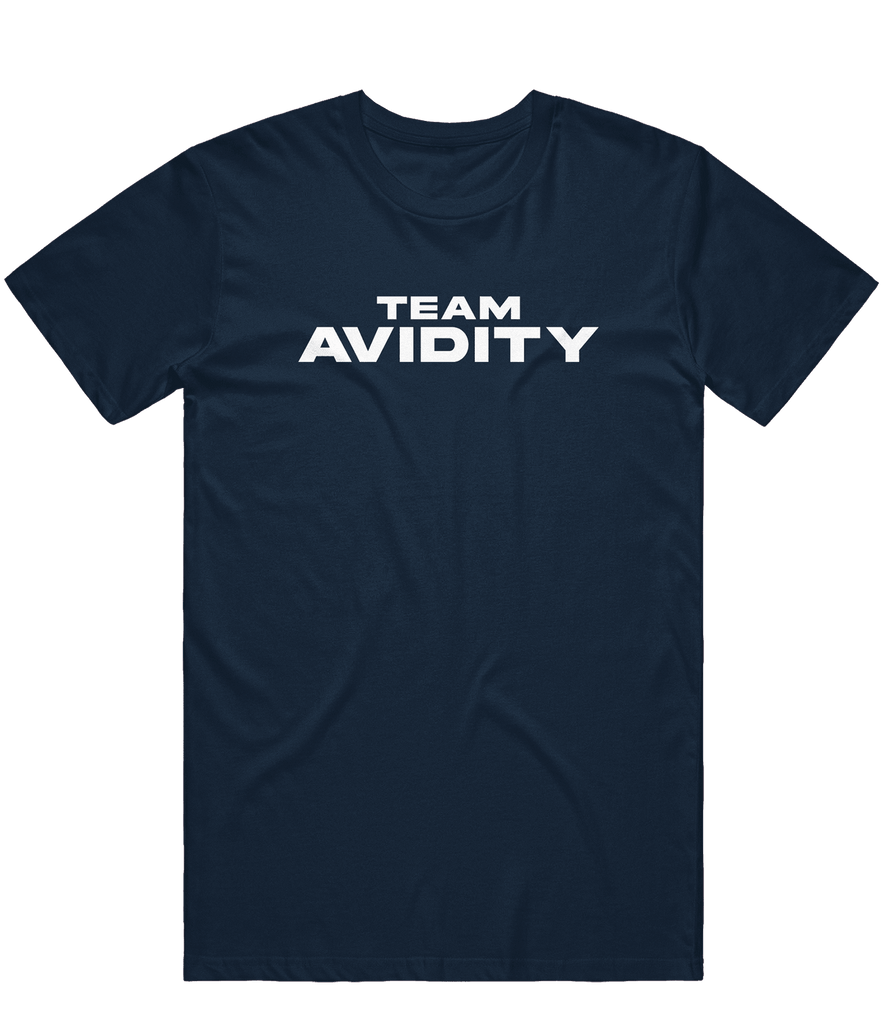 Avidity Text Tee - Navy - ARMA - T-Shirt