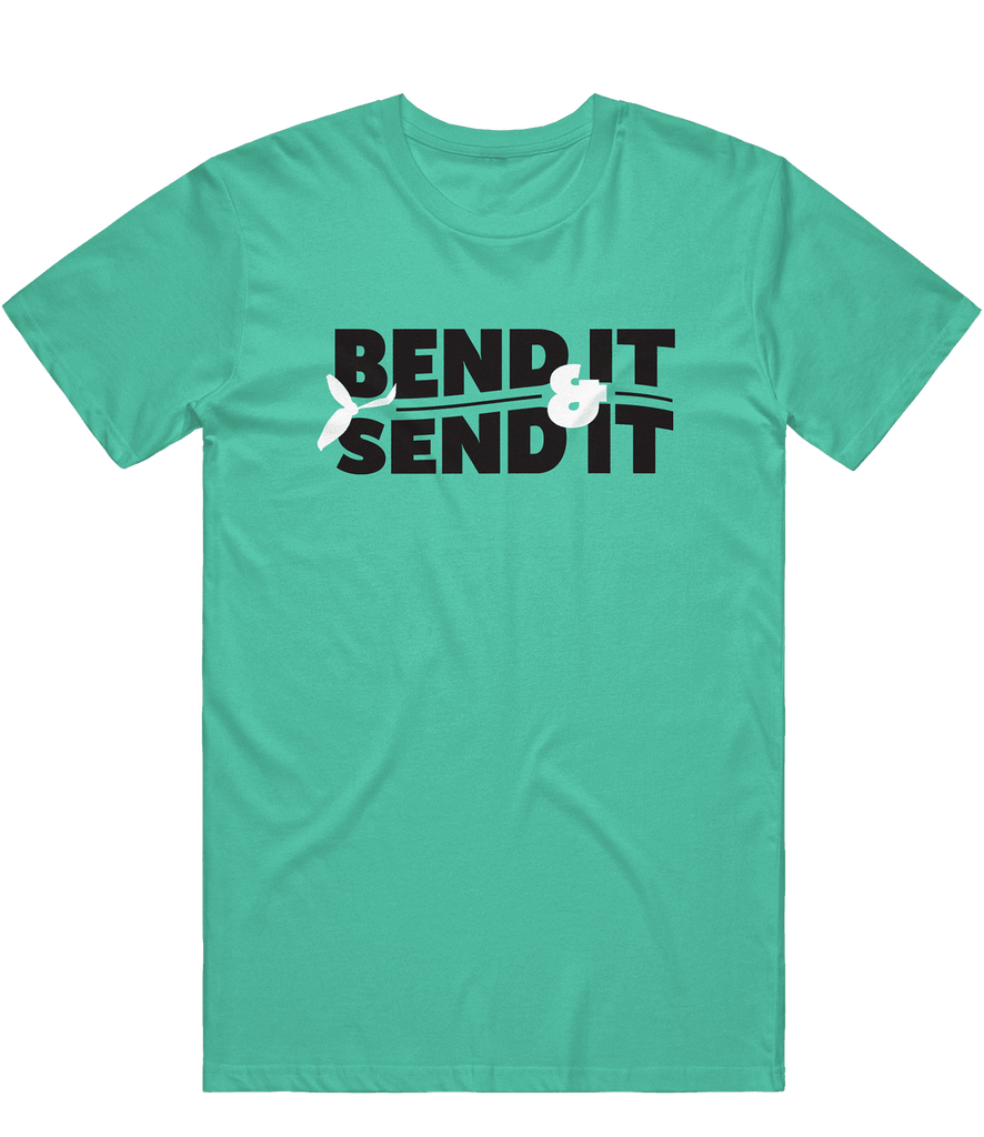 AXL BendIt&Sendit Tee - Aqua - ARMA - T-Shirt