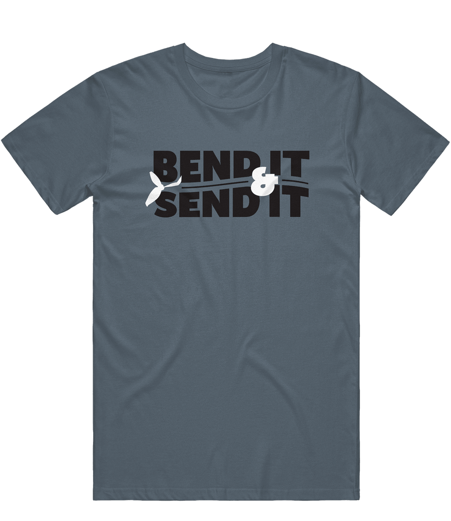 AXL BendIt&Sendit Tee - Steel Grey - ARMA - T-Shirt