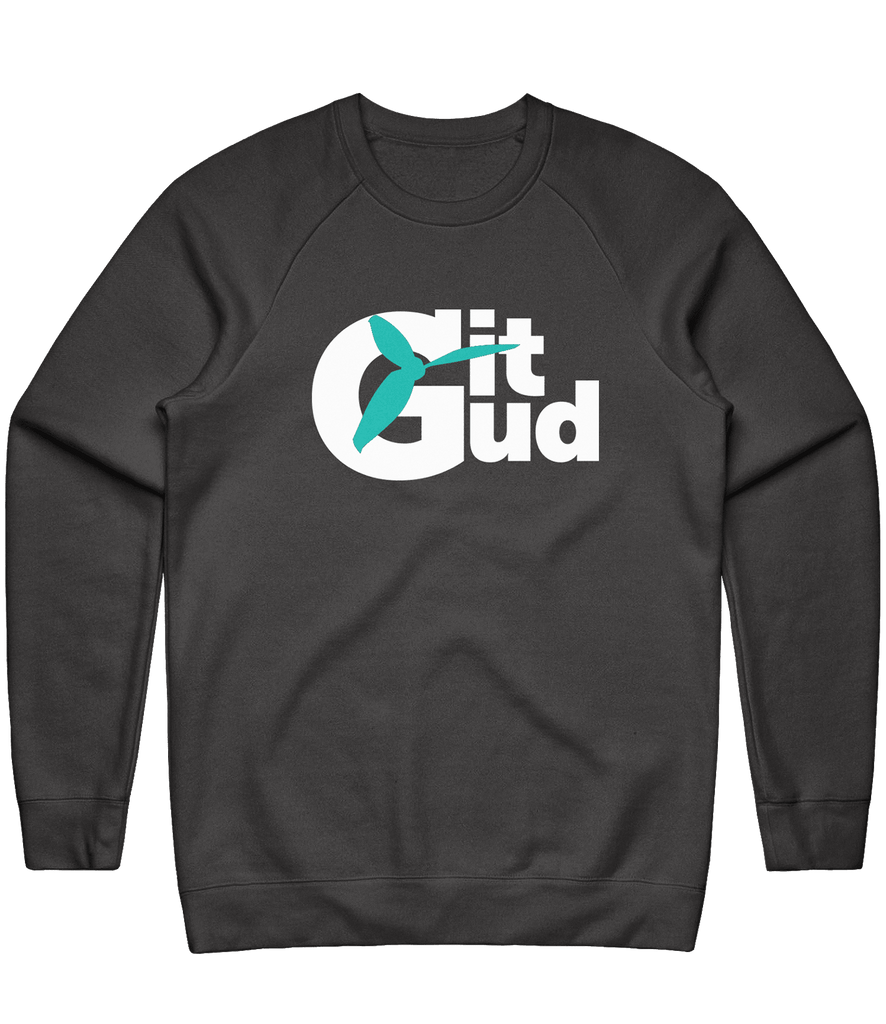 AXL GitGud Crewneck - Charcoal - ARMA - Sweater