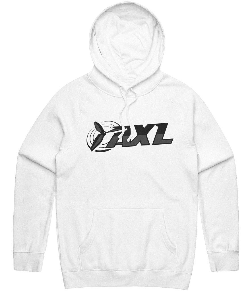 AXL Logo Hoodie - White - ARMA - Hoodie