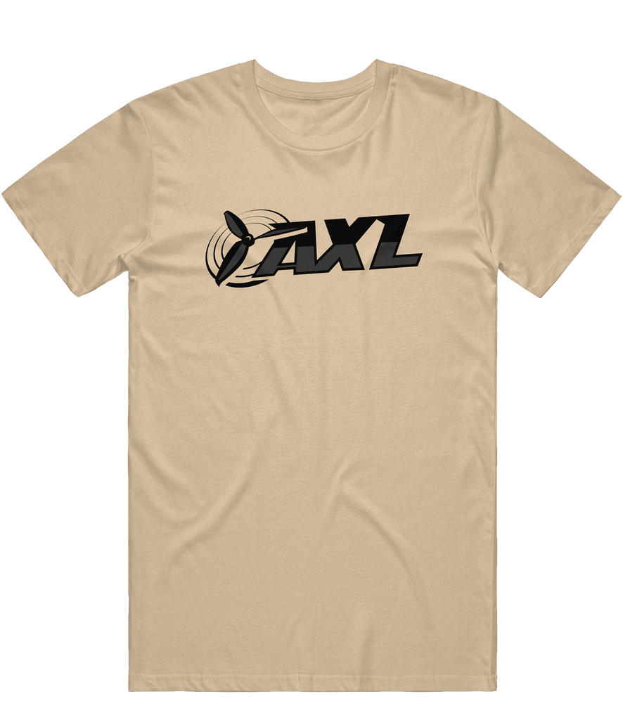 AXL Logo Tee - Sand - ARMA - T-Shirt