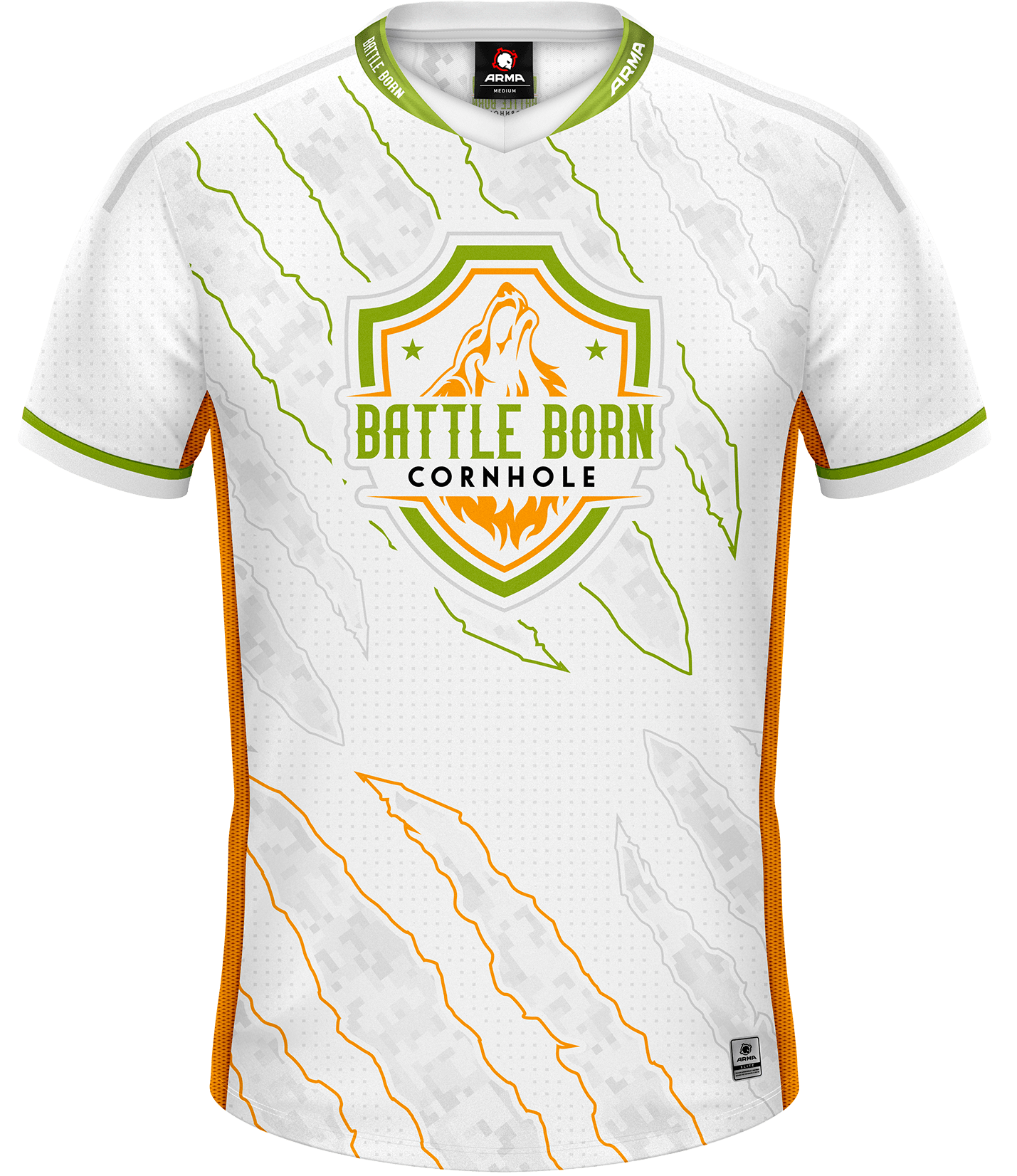 BBC ELITE Jersey - White - Custom Esports Jersey by ARMA