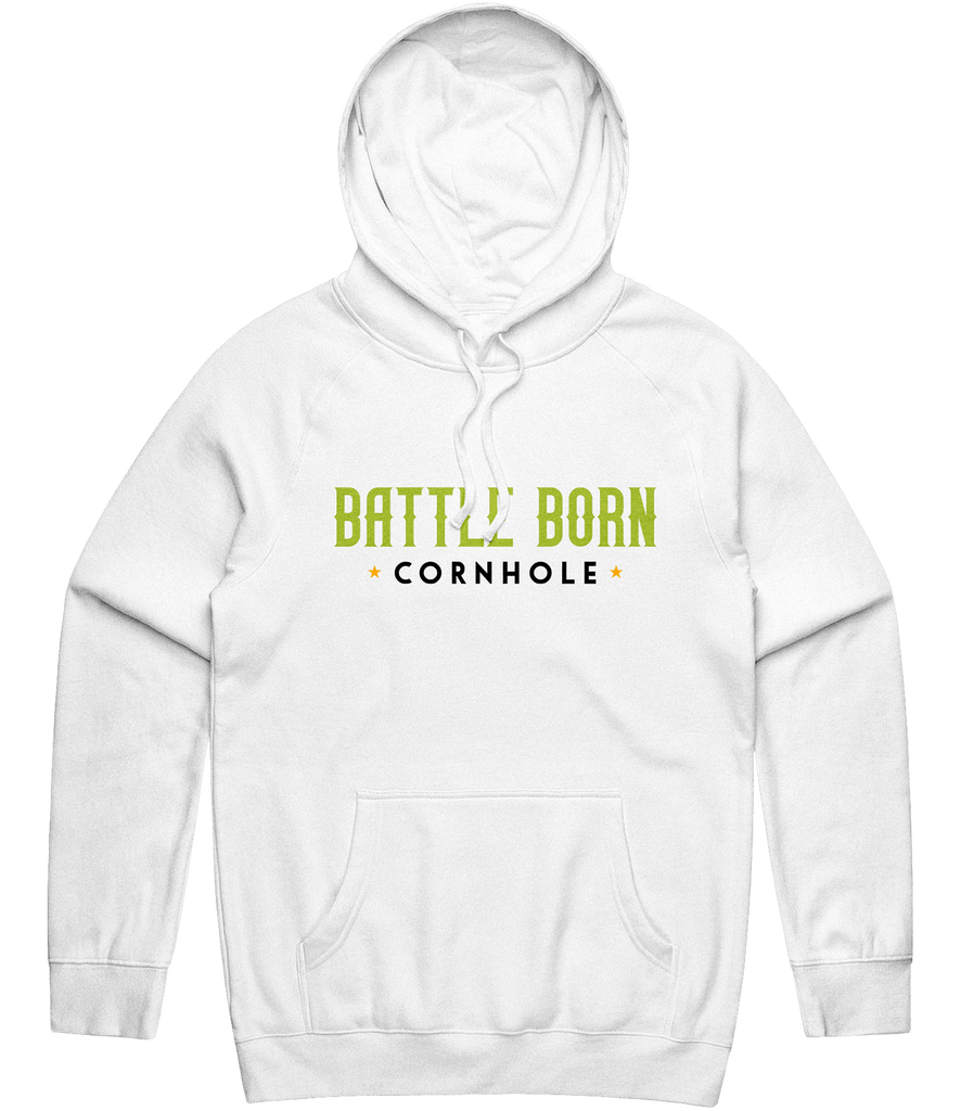 BBC Text Hoodie - White - ARMA