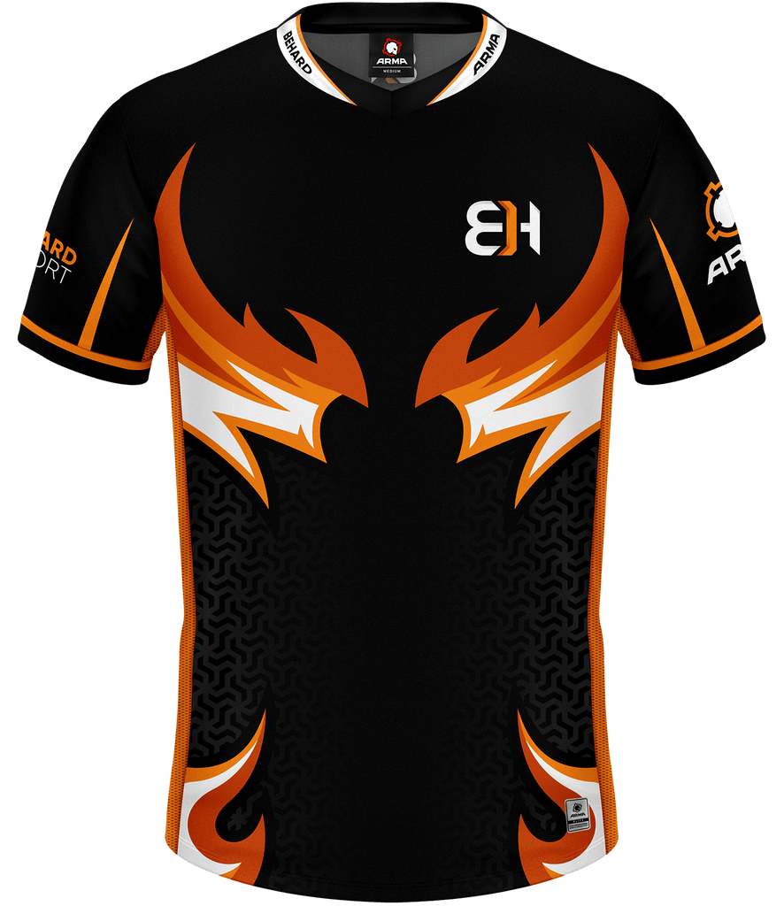 BeHard ELITE Jersey - Black - ARMA - Esports Jersey