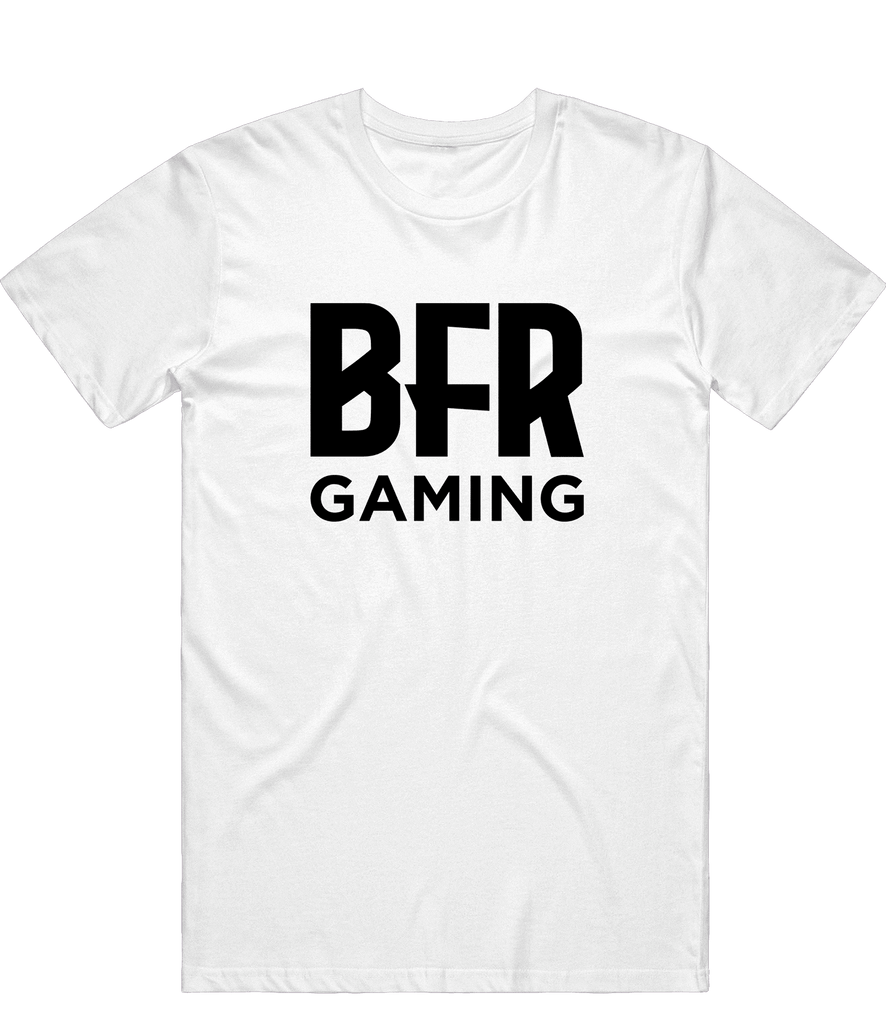 BFR Text Tee - White - ARMA - T-Shirt