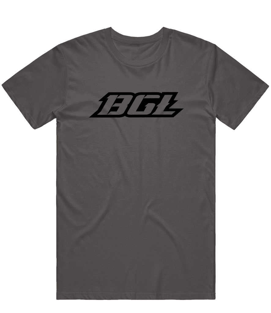 BGL Text Tee - Charcoal - ARMA - T-Shirt
