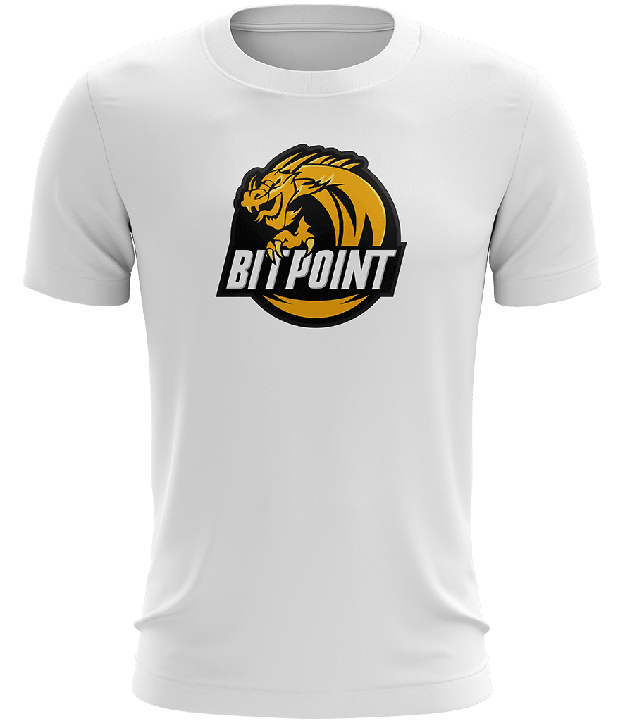 Bitpoint Logo Tee - White - ARMA - T-Shirt