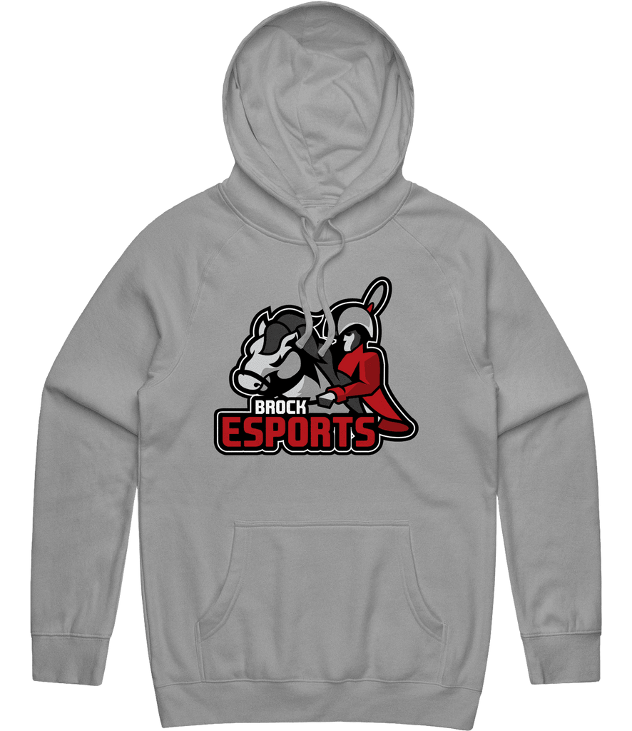 Brock Logo Hoodie - Grey - ARMA