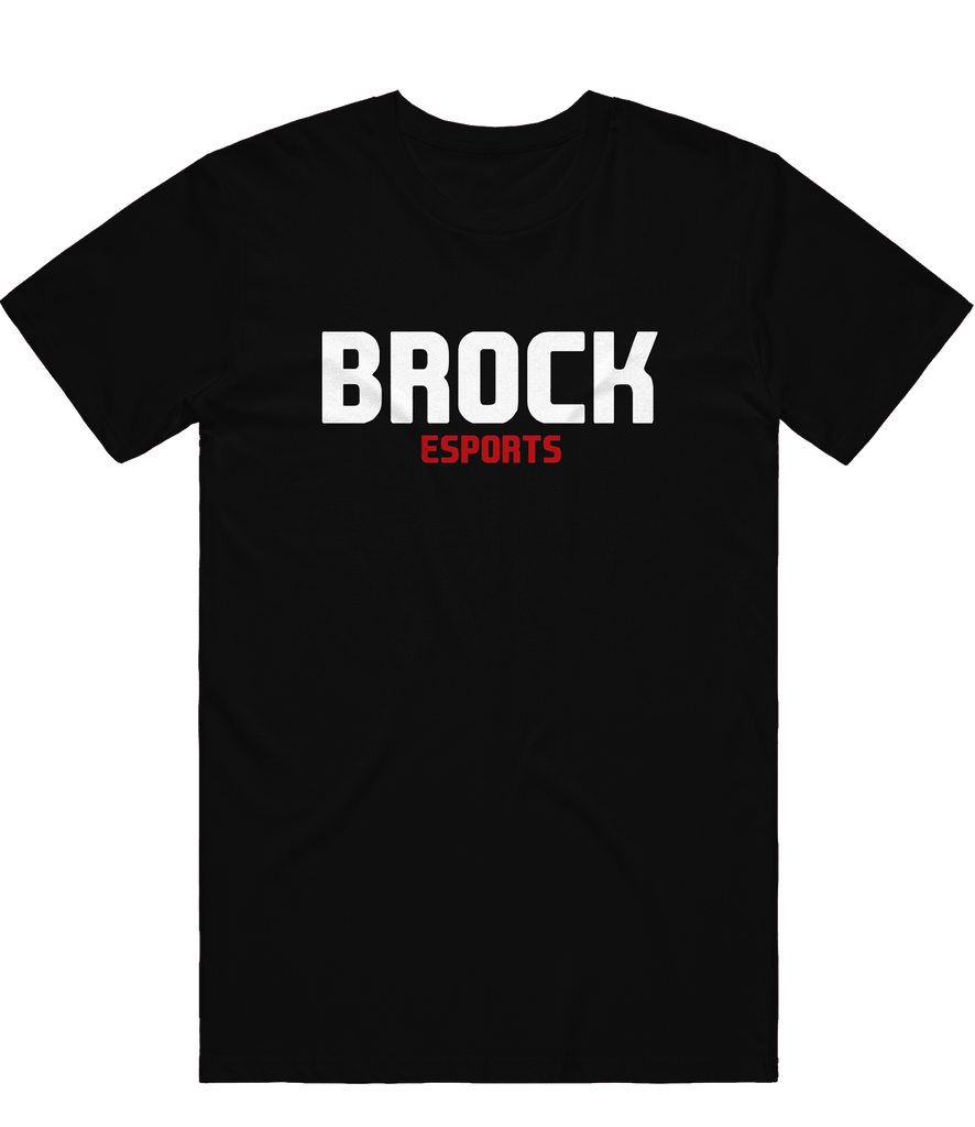 Brock Text Tee - Black - ARMA