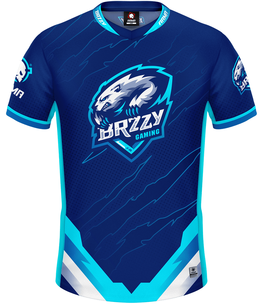 Brzzy Gaming ELITE Jersey - Blue - ARMA - Esports Jersey