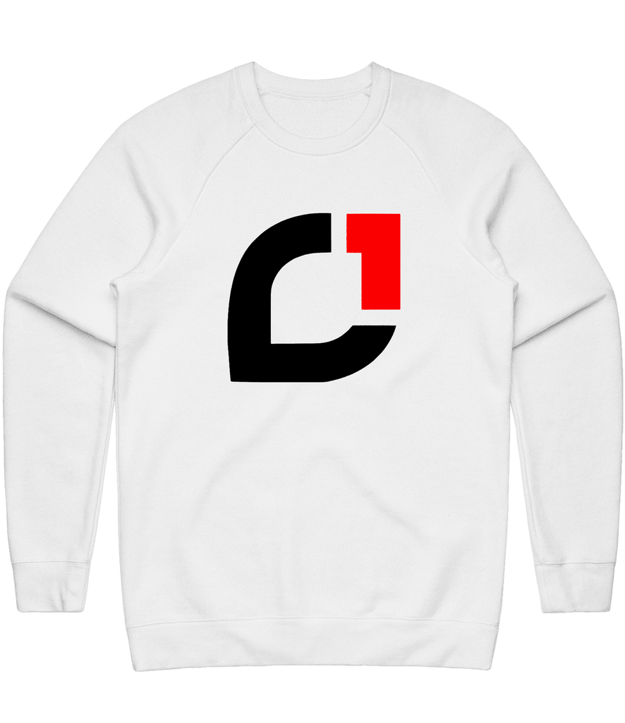 C1 Logo Crewneck - White - ARMA
